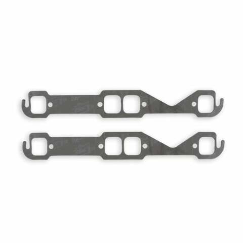 Mr Gasket 5901 Header Gaskets Small Block Chevy - 1.45 x 1.55 Square Port Pair
