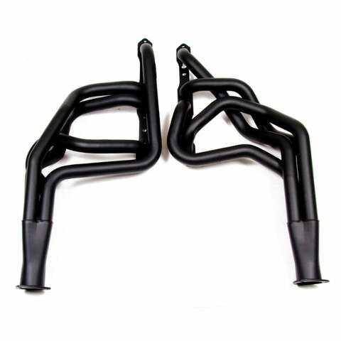 Hooker Fits 1967-1974 Mopar B & E Bodies, 383-440ci, Long Tube Headers-Black 5903-3HKR black long tube