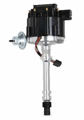 Accel Ready to Run GM HEI Black Cap Distributor-W/Coil - 59107CK