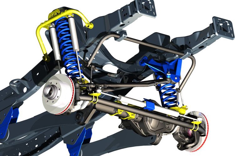 Fits Ford F-250/F-350 Super Duty 4WD (2005-2007) 6 Inch Lift Kit; Gas; 596.2