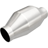MagnaFlow universal catalytic converter 2.25 inch inlet/outlet stainless steel CARB compliant OBDII 59905