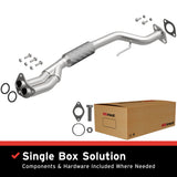 2000-2002 Nissan Sentra Direct-Fit Front Pipe Kit 107-0026 stainless steel