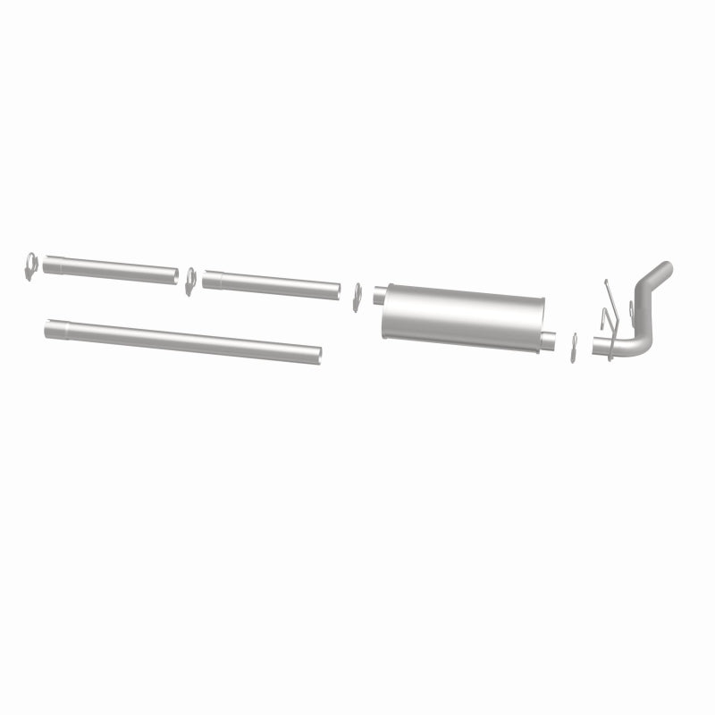 Fits 1997-1997 Ford Direct-Fit Replacement Exhaust System 106-0536 aluminized steel