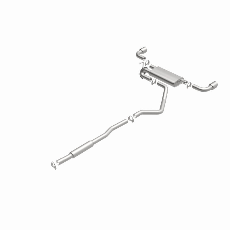Fits 2014-2022 Jeep Cherokee 3.2L Direct-Fit Replacement Exhaust System 106-0767 aluminized steel
