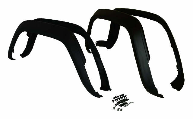 Jeep Plastic Black Fender Flare Kit - 5AGK