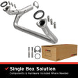 1988-1993 Chevy C1500 Direct-Fit Front Pipe Kit 107-0174 steel