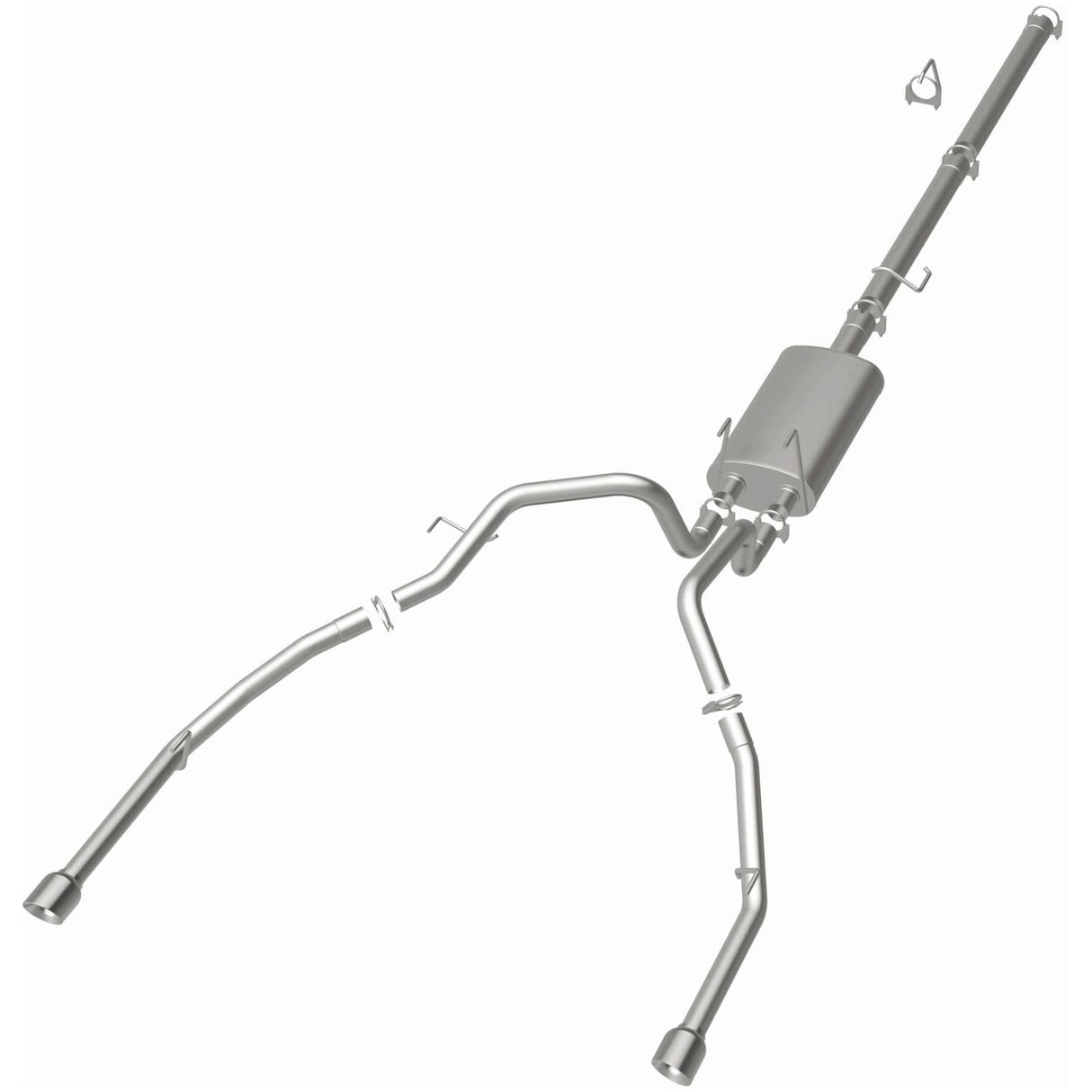 2011-2018 Ram 1500 Direct-Fit Replacement Exhaust System 106-0516 aluminized steel