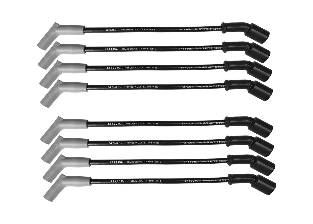 Spark Plug Wire Set Universal 8.2mm Silicone Thundervolt 135? 40 ohm/ft 86017