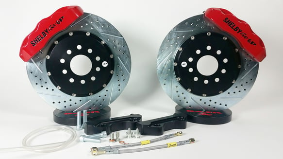 2005-2012 Mustang Pro Plus Brake System Front 4261238R stainless steel drilled