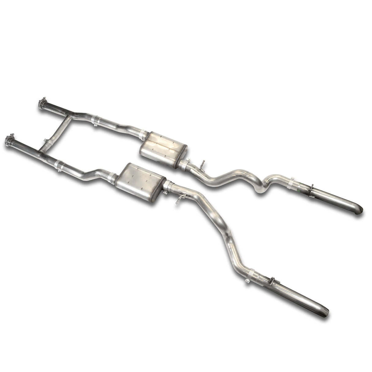 Header-Back Exhaust Kit for 63-72 Chevy/GMC C10 LS Swap Stainless Steel DES102