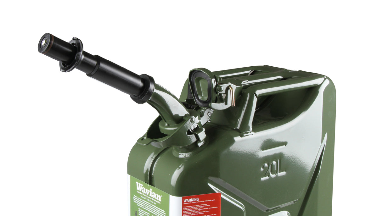 Steel Jerry Can Original NATO 20L (5.3 Gallon) Green 3008