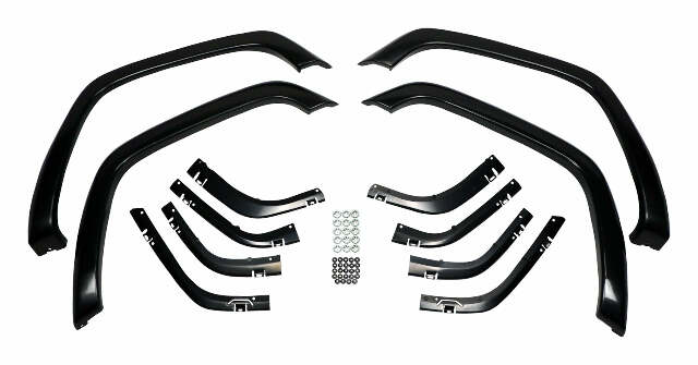 Fits 1997-2001 Jeep Cherokee XJ Cherokee Fender Flare Set; 5FWKMGL steel