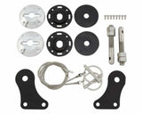 Billet/SS Hood Pin Set fits Ford Mustang 05-09 Drake Muscle Cars -5R3Z-6316892-K