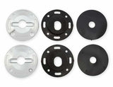 Billet/SS Hood Pin Set fits Ford Mustang 05-09 Drake Muscle Cars -5R3Z-6316892-K