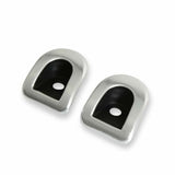 Door Lock Grommet Brushed Aluminum fits Ford Mustang 05-14 Drake 5R3Z-6322050-1A muscle car 16826