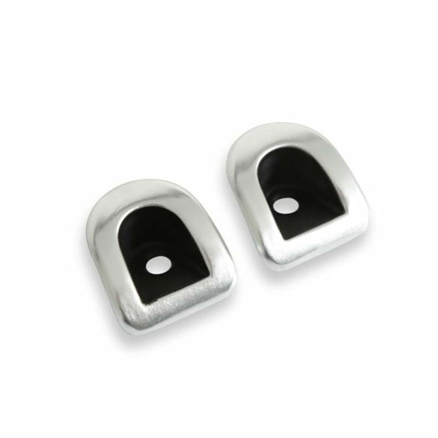 Door Lock Grommet Brushed Aluminum fits Ford Mustang 05-14 Drake 5R3Z-6322050-1A muscle car black 16826