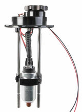 Holley 6-Bolt Flange 255 LPH Drop-In EFI 12-139 black aluminum