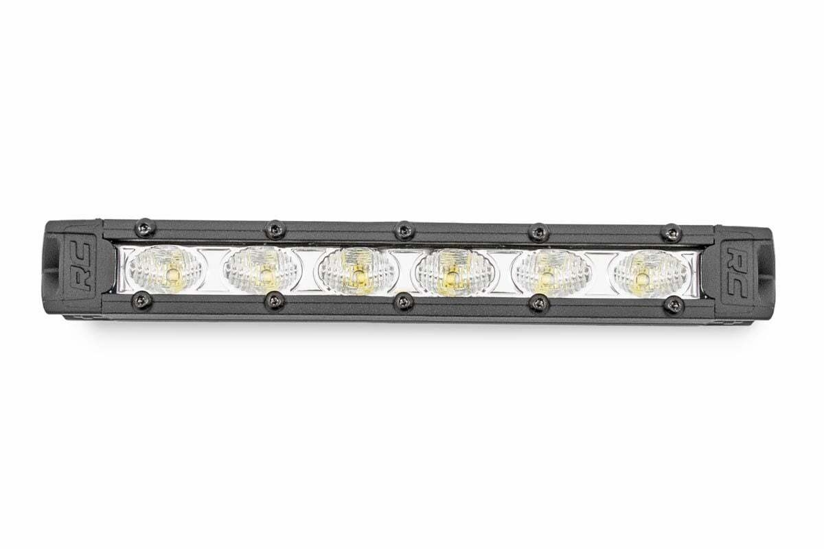 6 Inch Chrome Series LED Light Bar; Slim Line; Pair 70406A