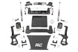 Wheel spacer for 2019-2024 Chevy Sierra 1500 by Rough Country
