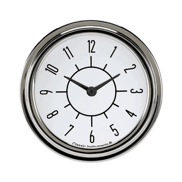 6-Pack Matching White 2 5/8" Clock SX92WSLF