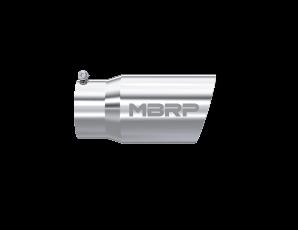 MBRP performance muffler T304 stainless steel black coated carbon fiber tip T5074