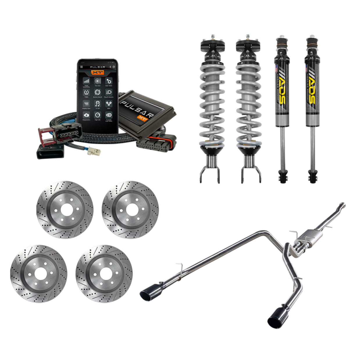 Front Coilovers / Rear 2019-2024 Ram 1500 PERFORMANCE PACKAGE ADS