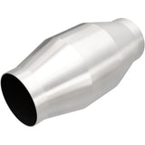MagnaFlow universal catalytic converter 5 inch inlet/outlet stainless steel CARB compliant OBDII 60012
