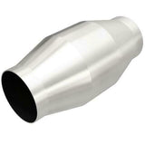 MagnaFlow universal catalytic converter 5 inch inlet/outlet stainless steel CARB compliant OBDII 60012