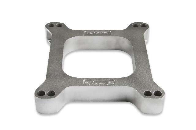 Mr. Gasket Holley Edelbrock 1 open center aluminum carb spacer kit for Holley 4150 carburetors 6005