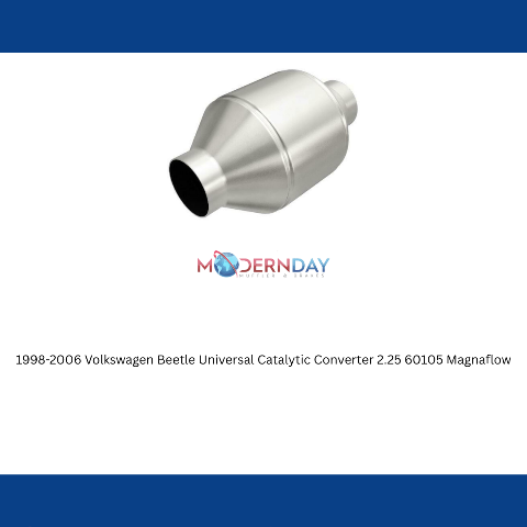 MagnaFlow universal catalytic converter 2.25 inch inlet 5 inch outlet stainless steel CARB compliant OBDII 60105