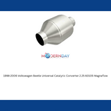 MagnaFlow universal catalytic converter 2.25 inch inlet 5 inch outlet stainless steel CARB compliant OBDII 60105
