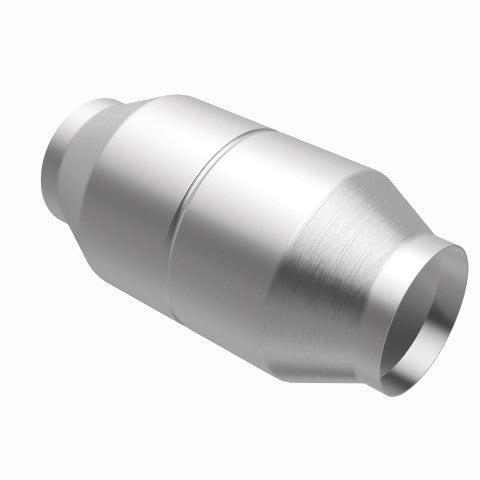 MagnaFlow universal catalytic converter 3.5 inch inlet/outlet stainless steel CARB compliant OBDII 60110