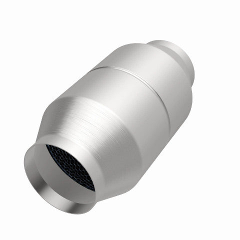 MagnaFlow universal catalytic converter 4 inch inlet/outlet stainless steel CARB compliant OBDII 60111