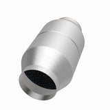 MagnaFlow universal catalytic converter 4 inch inlet/outlet stainless steel CARB compliant OBDII 60111