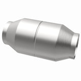 MagnaFlow universal catalytic converter 4 inch inlet/outlet stainless steel CARB compliant OBDII 60111