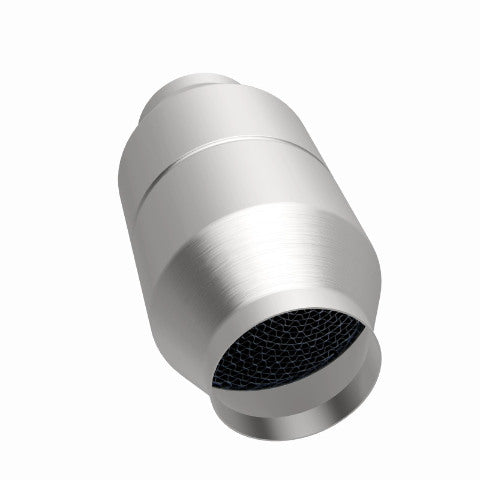 MagnaFlow universal catalytic converter 5 inch inlet/outlet stainless steel CARB compliant OBDII 60112