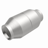 MagnaFlow universal catalytic converter 5 inch inlet/outlet stainless steel CARB compliant OBDII 60112