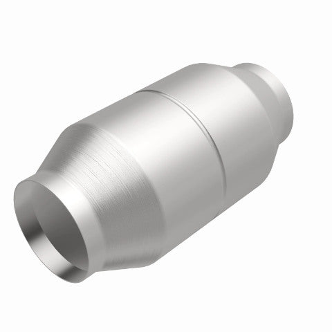 MagnaFlow universal catalytic converter 5 inch inlet/outlet stainless steel CARB compliant OBDII 60112