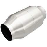MagnaFlow universal catalytic converter 5 inch inlet/outlet stainless steel CARB compliant OBDII 60112