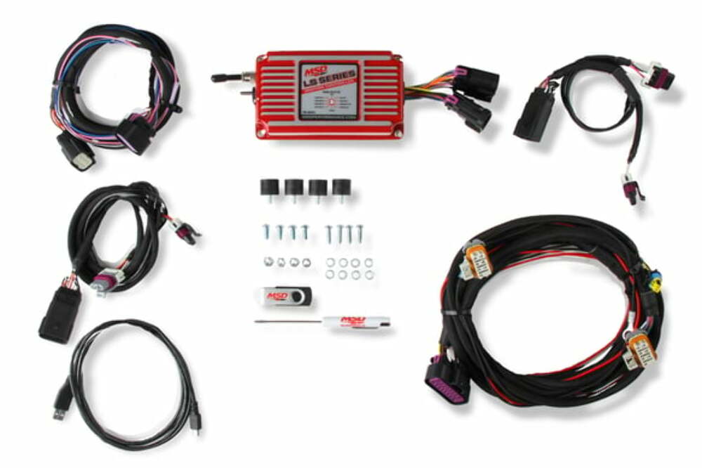 t MSD 6014 LS Digital Ignition Box Carb Swap LS1 LS2 LS3 LS6 LS7 LSX Carburetor MSD