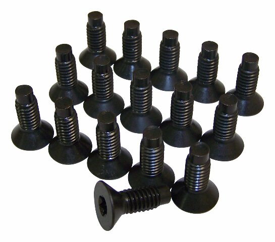 Vintage - Metal Black Windshield Frame Screw Kit - 6035757K
