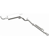 Fits 2007-2011 Jeep Wrangler 3.8L Direct-Fit Replacement Exhaust System 106-0045 aluminized steel