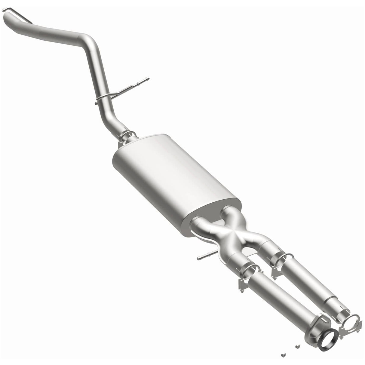2003-2006 Hummer H2 Direct-Fit Replacement Exhaust System 106-0538 aluminized steel