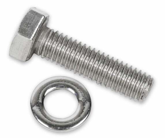 Mr. Gasket Oil Pan Bolt Set - Polished Stainless Steel - 60851G