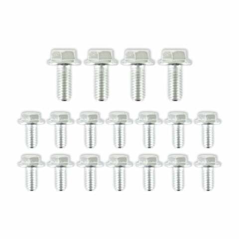 Mr. Gasket oil pan bolts 6085MRG Chevy zinc steel 2493