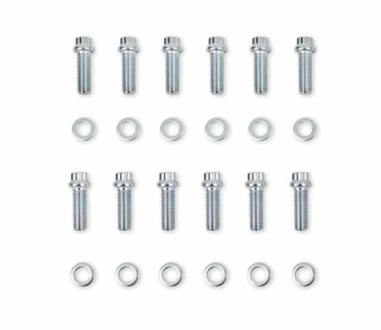 Mr. Gasket intake manifold bolt set Chevy zinc 6091