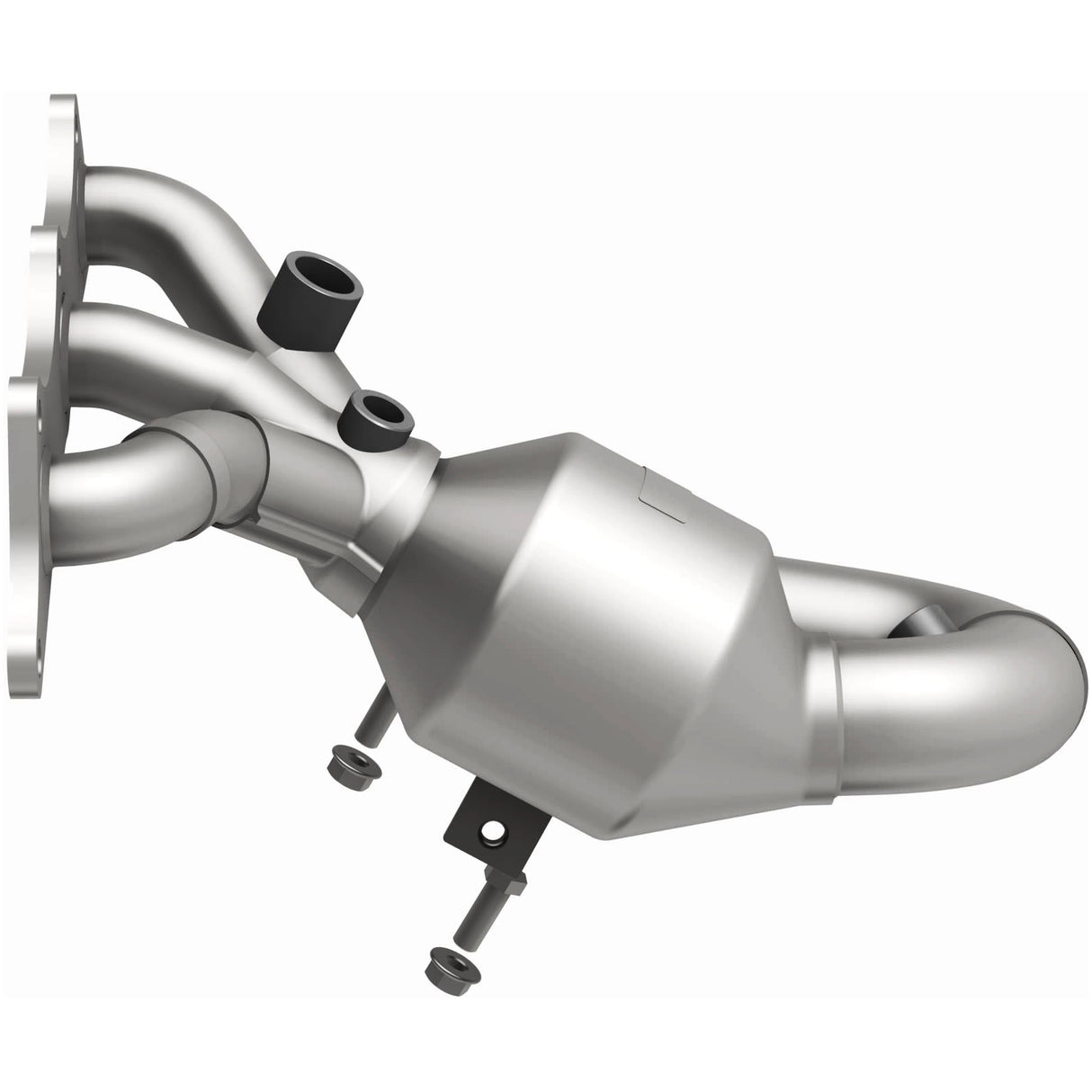 Catalytic Converter with Integrated Exhaust Manifold for HM Grade Federal / EPA Compliant Direct-Fit Manifold Catalytic