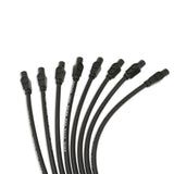 Spark Plug Wire Set Universal 10.4mm Silicone Spiro Pro 409 409 180? Black 79055