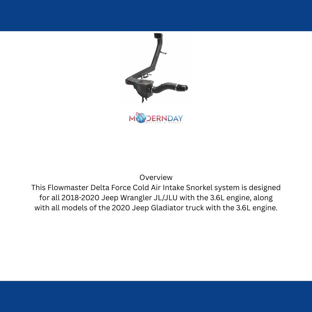 Exhaust system for 2018-2026 Jeep Wrangler Exhaust stainless steel