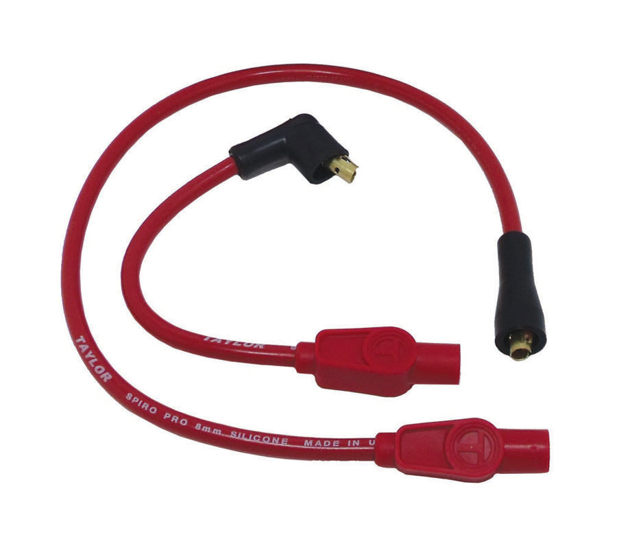 Spark Plug Wire Set 1980-2003 Harley-Davidson 8mm Silicone Spiro Pro 180? 10232